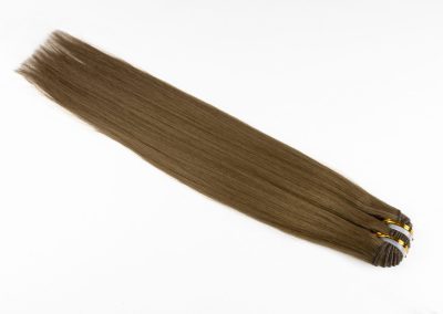 Natural Ratio Virgin Hair Weft #8 Light Brown