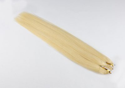 Natural Ratio Virgin Hair Weft #613 Bleach Blonde