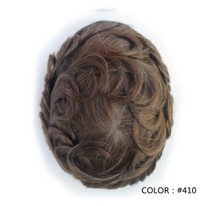 Knotted Skin 0.08mm Men’s Hair System 8x10” #410