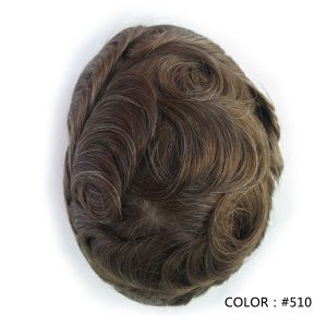 Knotted Skin 0.08mm Men’s Hair System 8x10” #510