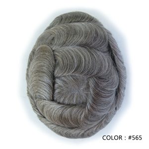 Knotted Skin 0.08mm Men’s Hair System 8x10” #565