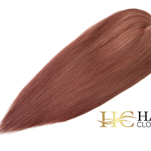 16” 6x7” Human Hair Silk Base Injection Topper #30