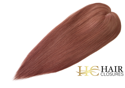 16” 6×7” Human Hair Silk Base Injection Topper #30