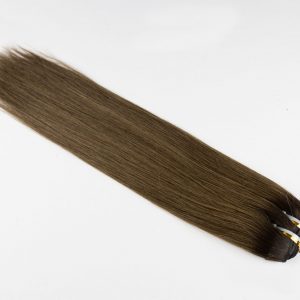 Mesh Weft #T2-4/8 Rooted Mixed Brown Mix