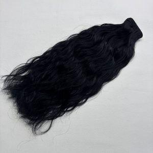 Curly Mesh Weft #1 Black