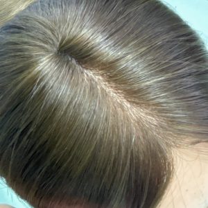 16" 5x5" HC Skin Closure #4 Chocolate Brown