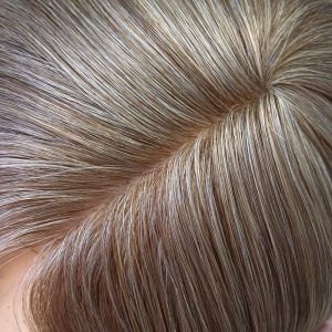 16" 5x5" HC Skin Closure #8/24 Light Brown and Blonde Mixed