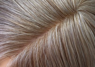 16″ 5×5″ HC Skin Closure #8/24 Light Brown and Blonde Mixed