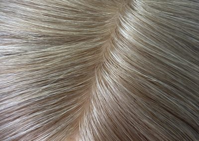 16″ 5×5″ HC Skin Closure #8/60 Light Brown and Platinum Blonde Mixed