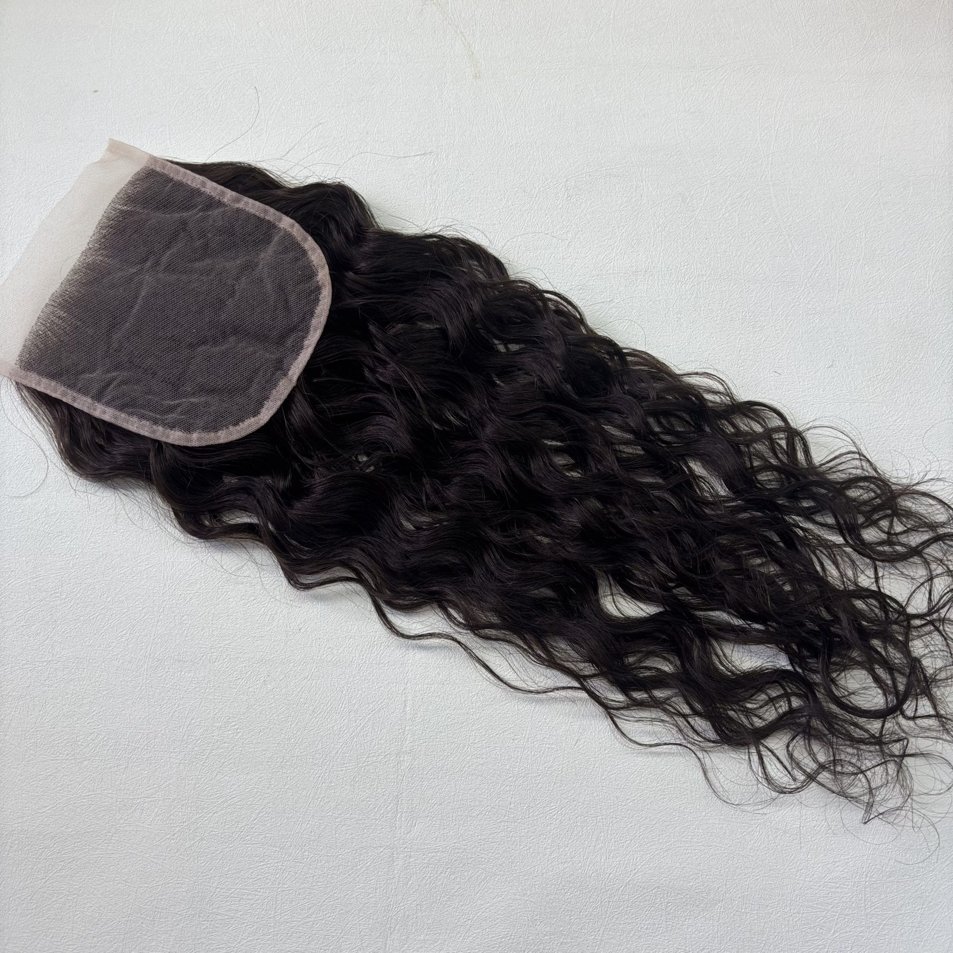 16" 5x5" Curly Lace Base Closure #2