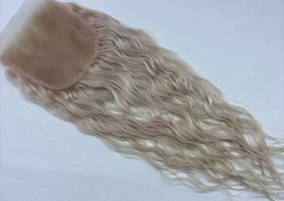 16″ 5×5″ Curly Lace Base Closure #18/60