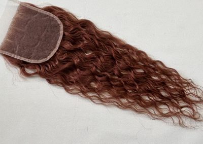16″ 5×5″ Curly Lace Base Closure #30