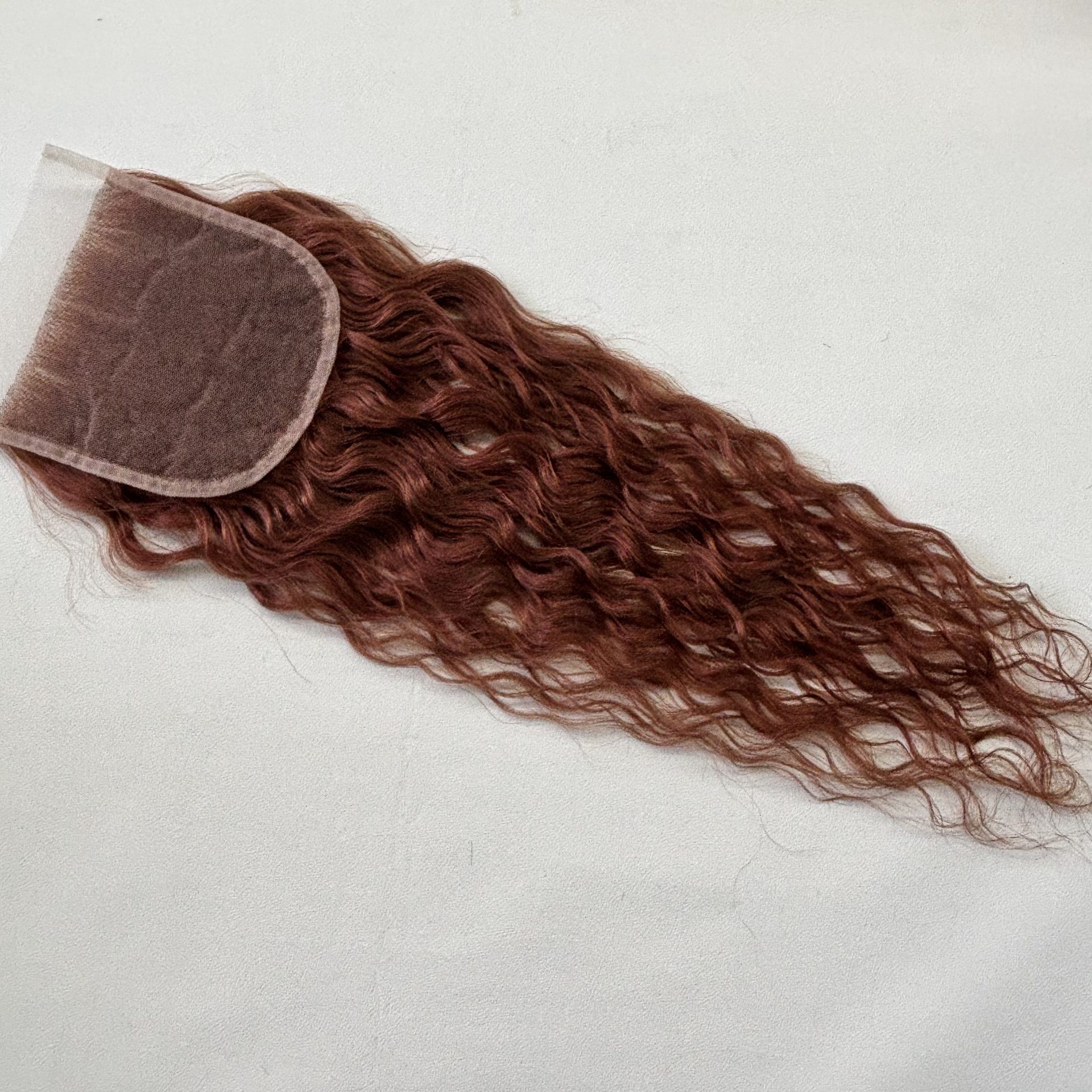 16" 5x5" Curly Lace Base Closure #30