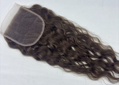 16″ 5×5″ Curly Lace Base Closure #4/8