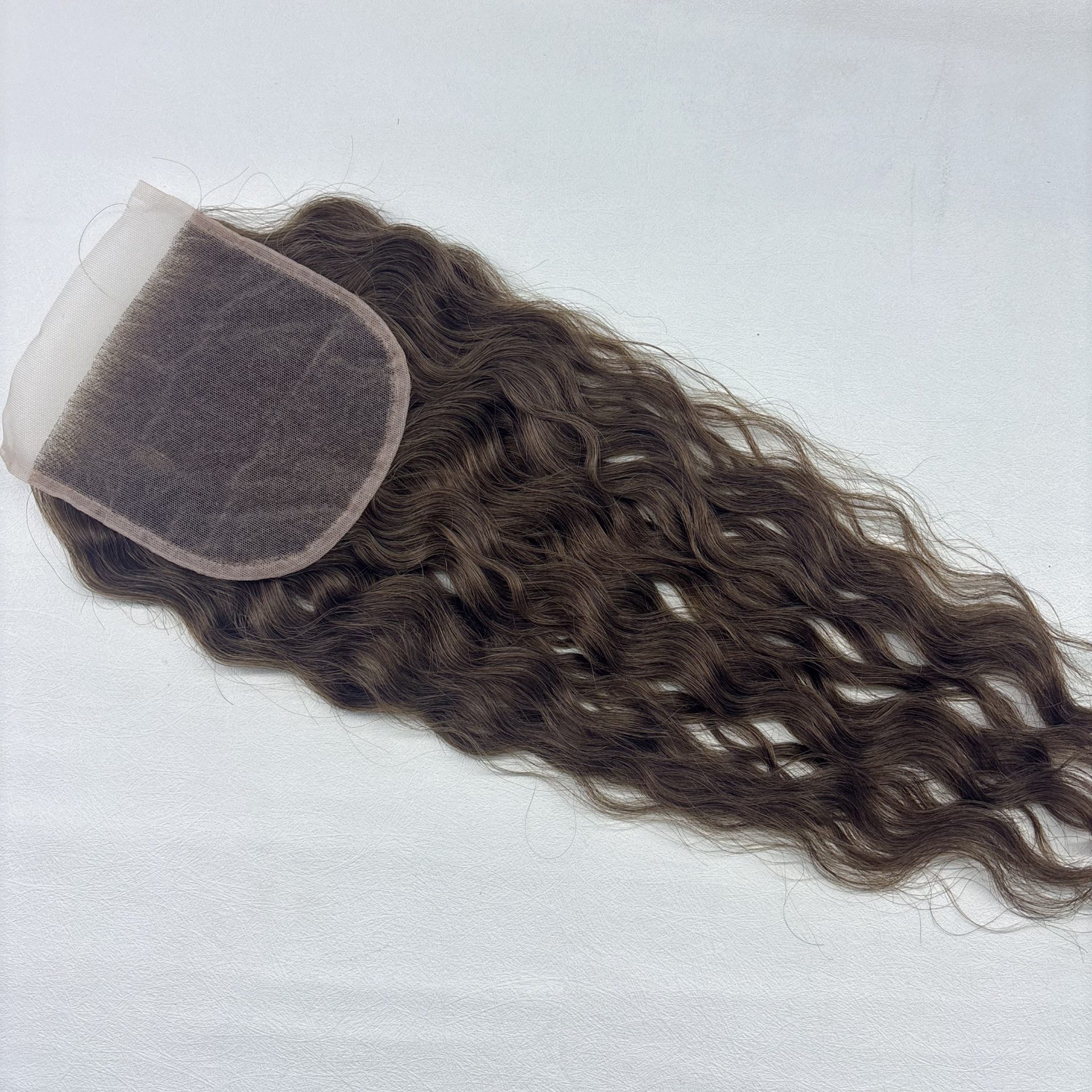 16" 5x5" Curly Lace Base Closure #4/8