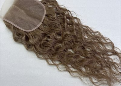 16″ 5×5″ Curly Lace Base Closure #8