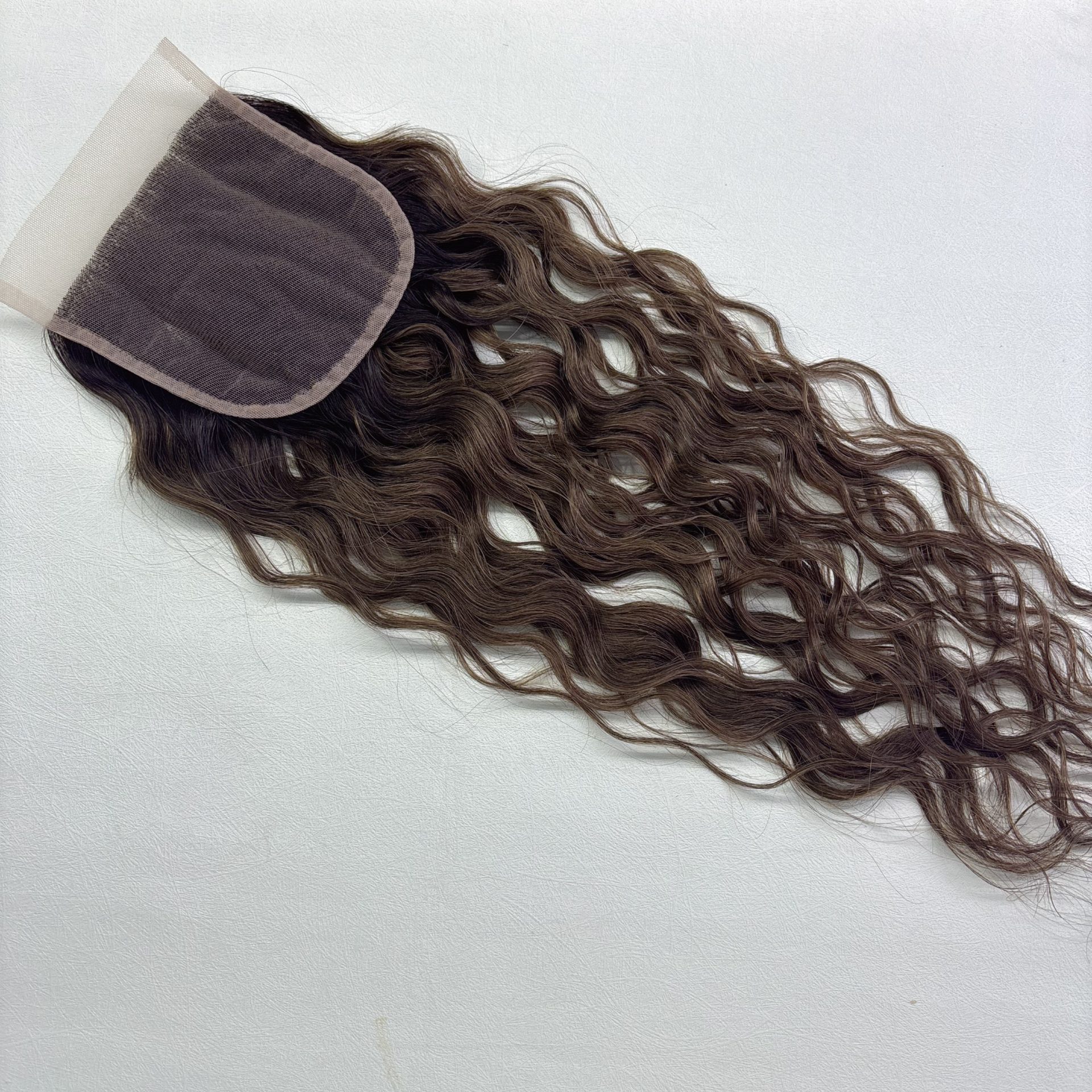 16" 5x5" Curly Lace Base Closure #T2-4/8