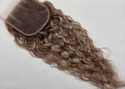 16″ 5×5″ Curly Lace Base Closure #T8-8/16/60