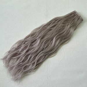 Curly Mesh Weft #Silver