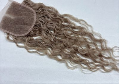 16″ 5×5″ Curly Lace Base Closure #8/60
