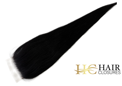 16″ 4×6″ HC Lace Closure #1 Black