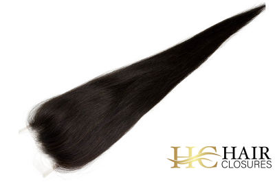 16″ 4×6″ HC Lace Closure #1b/2h Off Black Dark Brown Highlights