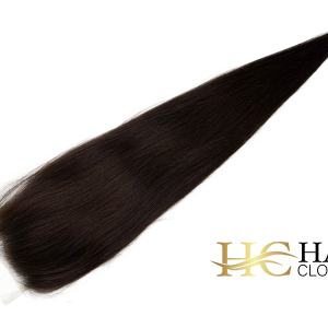 16" 4x6" HC Lace Closure #2/4 Dark Brown and Chocolate Brown Mixed