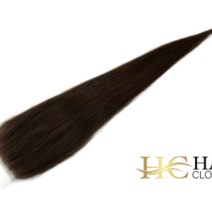16" 4x6" HC Lace Closure #4/8 Chocolate and Light Brown Mixed