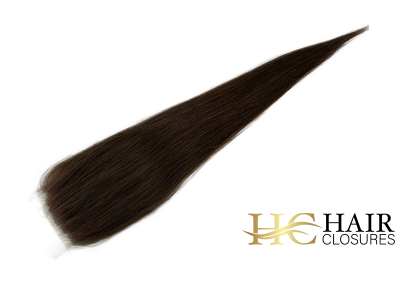 16″ 4×6″ HC Lace Closure #4/8 Chocolate and Light Brown Mixed