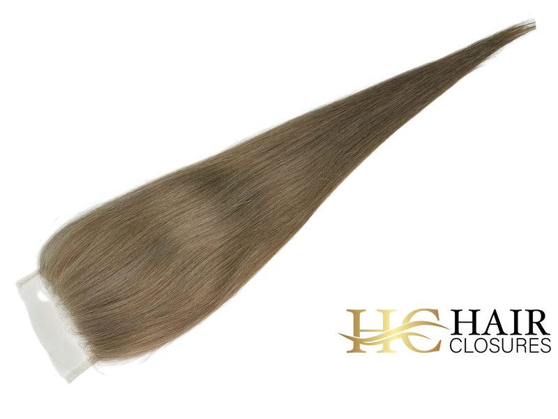 16" 4x6" HC Lace Closure #8/24 Light Brown and Blonde Mixed