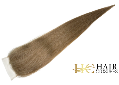 16″ 4×6″ HC Lace Closure #8/60 Light Brown and Platinum Blonde Mixed