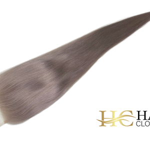 16" 4x6" HC Lace Closure #silver Silver