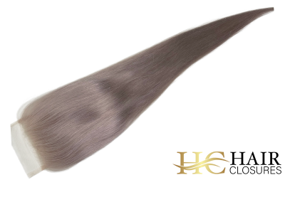 16″ 4×6″ HC Lace Closure #silver Silver