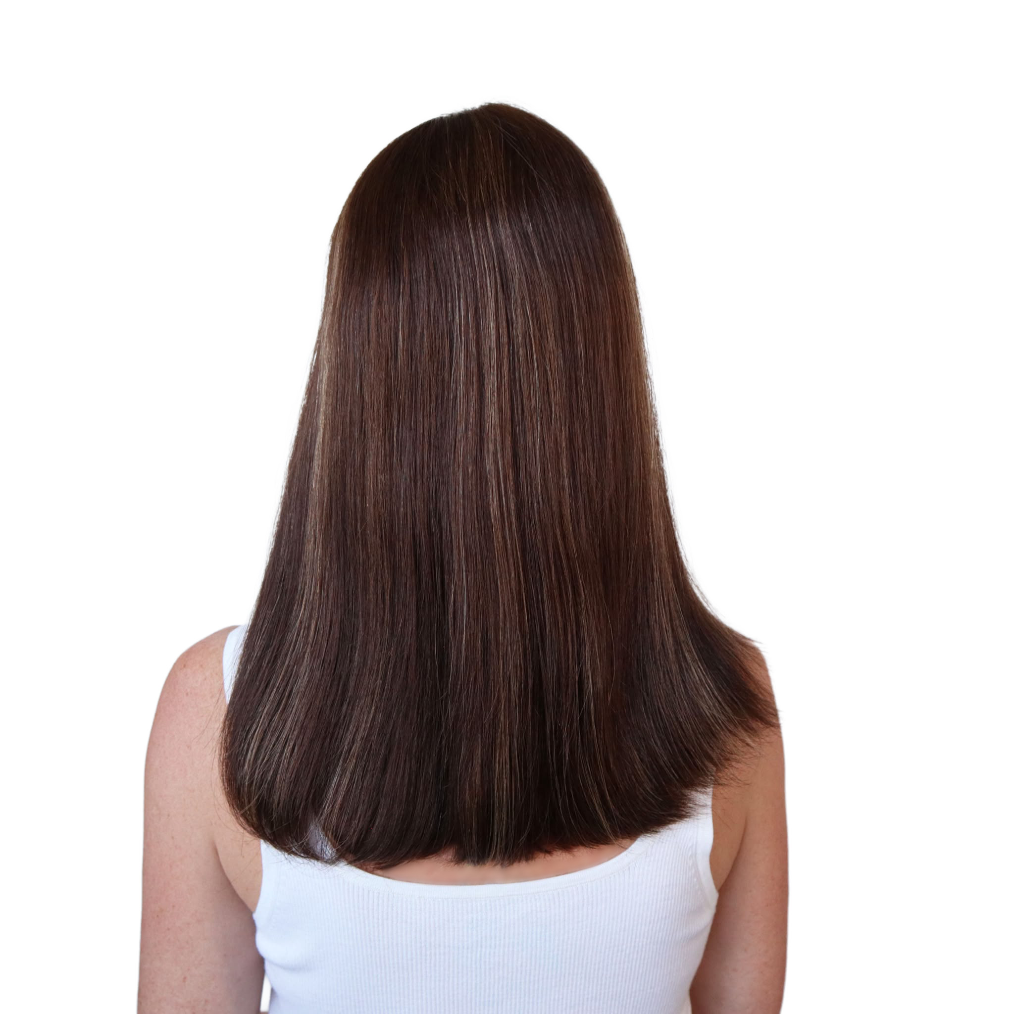 Solène - Luxury HD Lace Human Hair Bob Wig Dark Brunette - Image 3